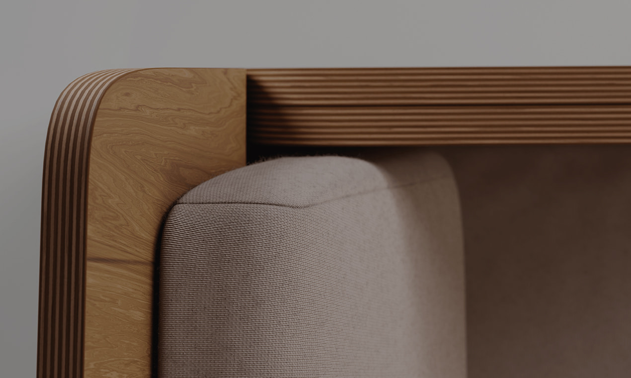 Modern Minimalist Sofa